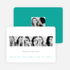 Classic Photo Valentine’s Day Cards - Blue