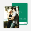 Cloud Writer Save the Date Cards - Green