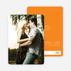 Cloud Writer Save the Date Cards - Orange