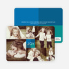 Collage of Joy Multi-Photo Holiday Cards - Blue