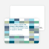 Color Blocks Party Invitations - Teal