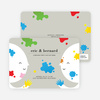 Color Me Birthday Kids Birthday Invitations - Recycled Paper
