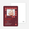 Creepy Creatures Photo Birthday Invitation - Sangria