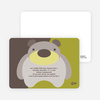 Cuddly Bear Birthday Party Invitations - Split Pea Soup