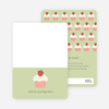Cupcake Birthday Party Invitation - Paper Culture Brown
