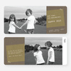 Denim Jeans Holiday Cards - Brown