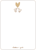 Note Cards: ‘Lovebirds’ cards. - Caramel