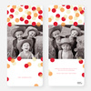 Dots Galore Holiday Cards - Orange