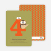 Dynamic Animal Duo Birthday Invitations - Artichoke