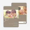 Engagement Ring Save the Date Photo Cards - Stone