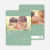 Engagement Ring Save the Date Photo Cards - Sage