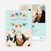 Everything’s Coming up Roses Holiday Cards - Blue