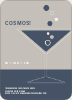 Cosmopolitan Party Invitations - Slate Blue