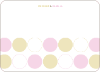 Stationery: ‘Modern Twin Announcements’ cards. - Carnation