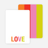 Excitement Series: Love Note Cards - Chartreuse