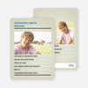 Final Exam Graduation Announcements - Cornflower Blue