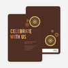 Fireworks New Year’s Party Invitations - Espresso