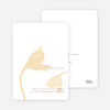 Floral Themed Modern Save the Date Cards - Chiffon