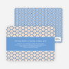 Flower Shower Baby Shower Invitations - Blue