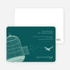 Flown the Coop Moving Announcement and Housewarming Invite - Teal