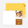 Flying Butterfly Modern Birthday Invitation - Rust