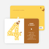 Flying Butterfly Modern Birthday Invitation - Rust