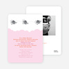 Flying Elephant Baby Shower Invites - Pink