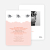 Flying Elephant Baby Shower Invites - Orange