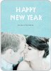 Geometric New Year Cards - Blue