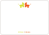 Stationery: ‘Double Trouble Strollers’ cards. - Dark Chocolate