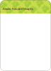 Note Cards: ‘Frog Wallpaper Birth Announcements’ cards. - Light Lime