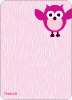 Stationery: ‘Wise Owl Baby Shower’ cards. - Fuchsia