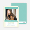 Graduation Banner Invitations - Teal Tart