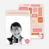 Graduation Bubbles Invitations - Pink Chaos