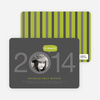 Graduation Cutout Invitations - Gun Metal