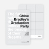 Graduation Quote Invitations - Black