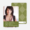 Graduation Sketch Invitations - Green Grad