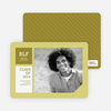 Graduation Stripes Graduation Announcements - Lemongrass