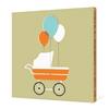 Baby Stroller Bamboo Wall Art - Artichokey