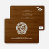 Harmony, Virtue, Riches, Fulfillment Year of the Snake Cards - Brown