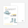 Hey Buckaroo: Wild West Cowboy Party Invitations - Gunslinger Blue