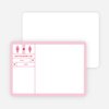 His + Her Valentine’s Day Note Cards - Pink Cream