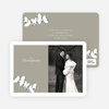 Holiday Branch Photo Cards - Blue