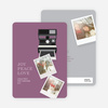Instant Polaroid Holiday Memories - Purple