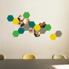 Honeycomb Photo Wall Decals - Green