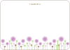 Notecards for the ‘Spirograph Flowers’ cards. - Lavender