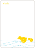 Thank You Card for Momma and Baby Shower Invitations - Sunflower