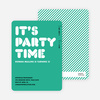 It’s Party Time Invitation - Jade