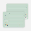 Jar of Hearts Stationery - Green