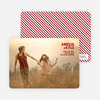 Less is More Save the Date Cards - Brick Red